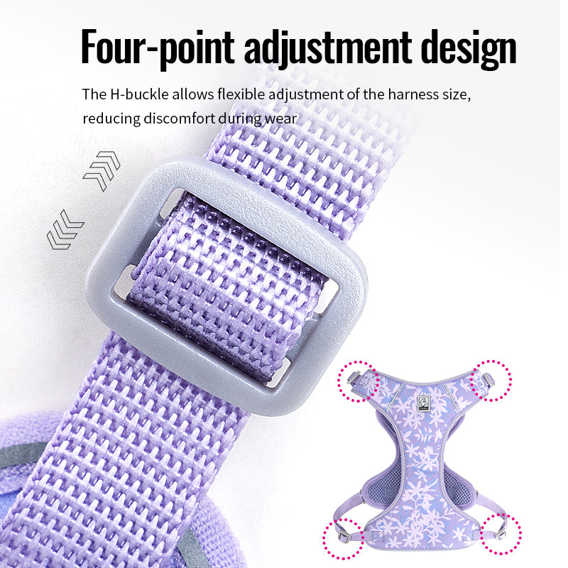 Truelove Urban Bloom No-Pull Harness Set