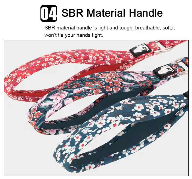 Floral Pet Leash (Camouflage Blue Only)