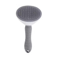 One-Click Fur Removal Grooming Brush
